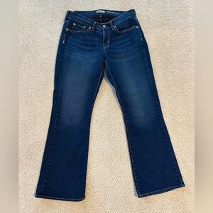 Levi's Dark Blue Boot Cut Jeans
